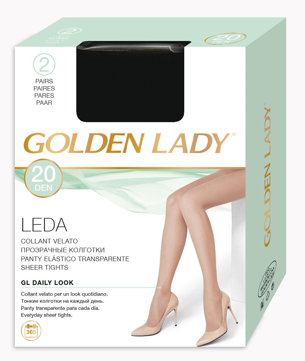 Καλσόν Golden Lady LEDA 2 τεμάχια (22ΑΑΒ)