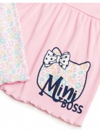 Βρεφική πυζάμα κοριτσιών Minerva Mini Boss 61934-152