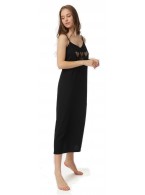 Νυχτικό-homewear γυναικών Minerva Stripes-Hearts 52362-045